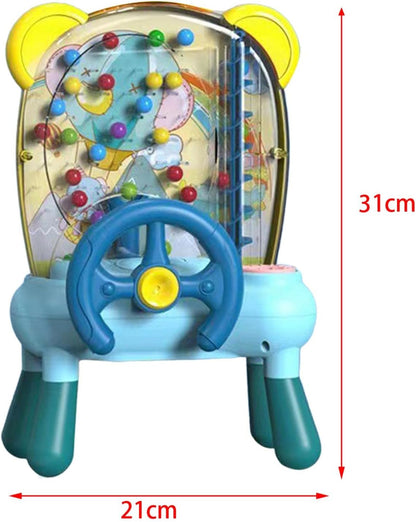 Catching Ball Toy Machine Catch Ball Table Game Light and Music Interactive Game Mini Simulation Ball Popper Toy Table Game Toy