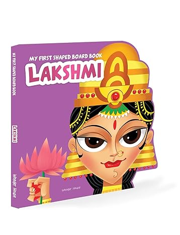 My First Shaped Board Book- Goddess Laxmi