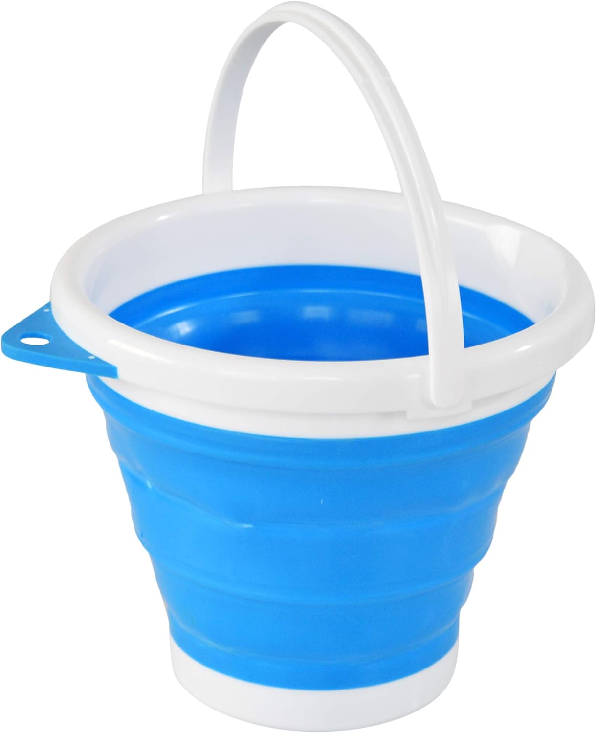 Collapsible Bucket, Portable Bucket for Cleaning, Plastic Bucket for Outdoor or Indoor
