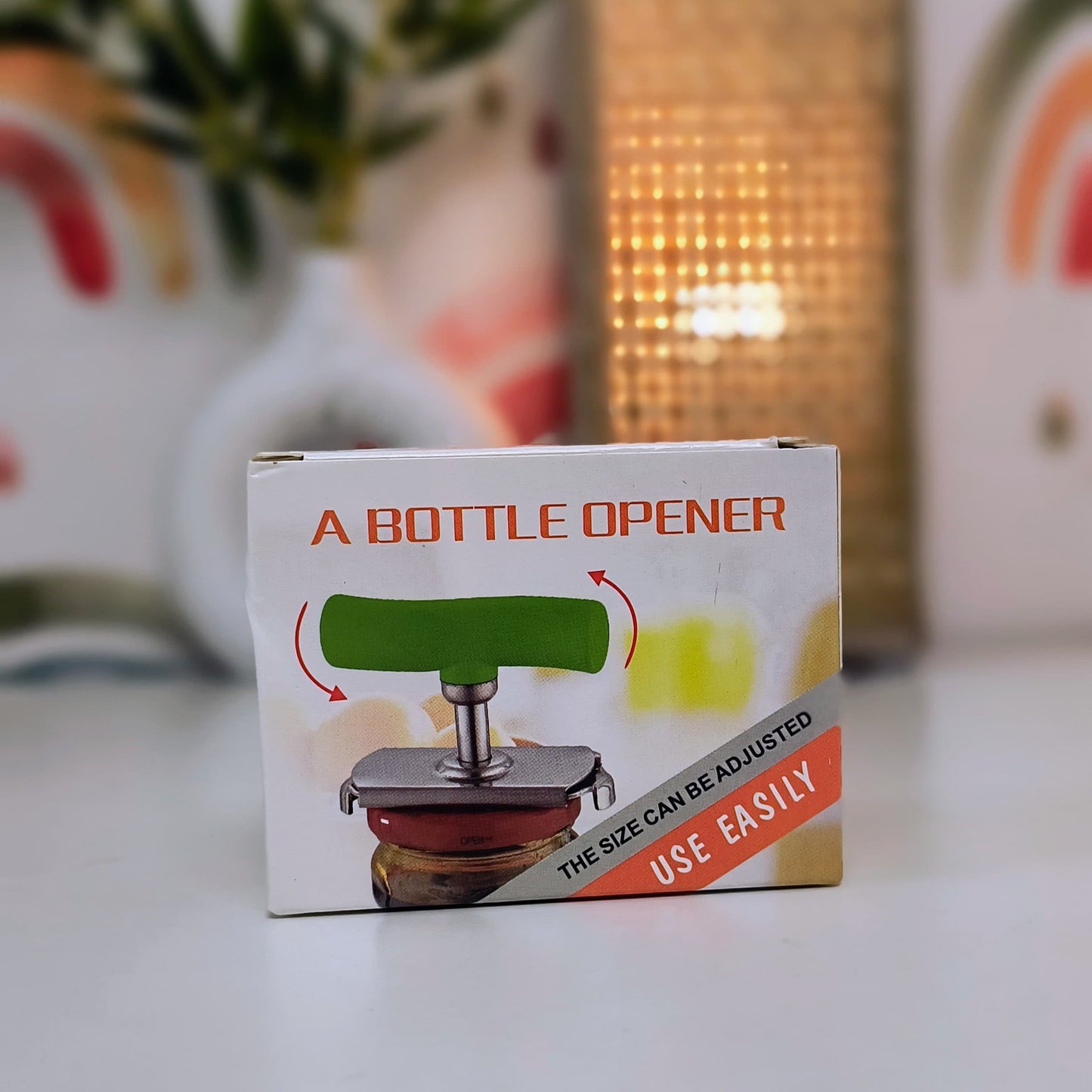 Adjustable Multi-functional Bottle & Jar Opener – Effortless Cap and Lid Opener for Kitchen Convenience