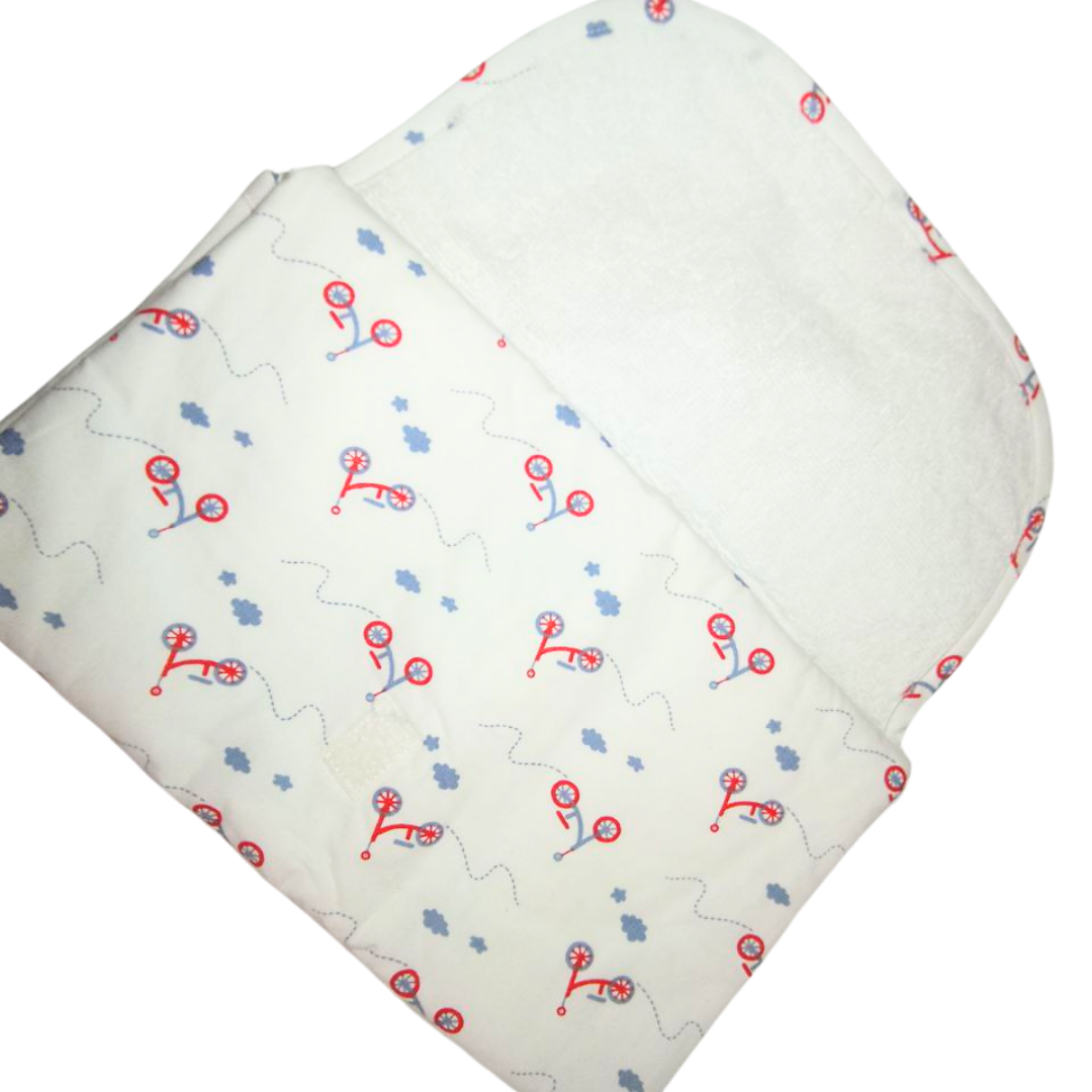 Organic Cotton Double Muslin Baby Swaddle Wraps with Blanket & Pillow – Soft & Comfortable (46 x 65 cm)