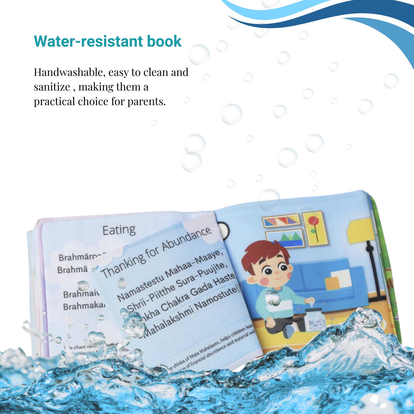 Peek-a-Boo & Shloka Baby Books | Soft Cloth Combo for Early Learning 0-6 Years