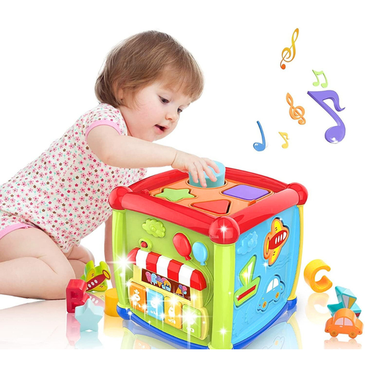 6-in-1 Learning Activity Cube | Early Education Toy
