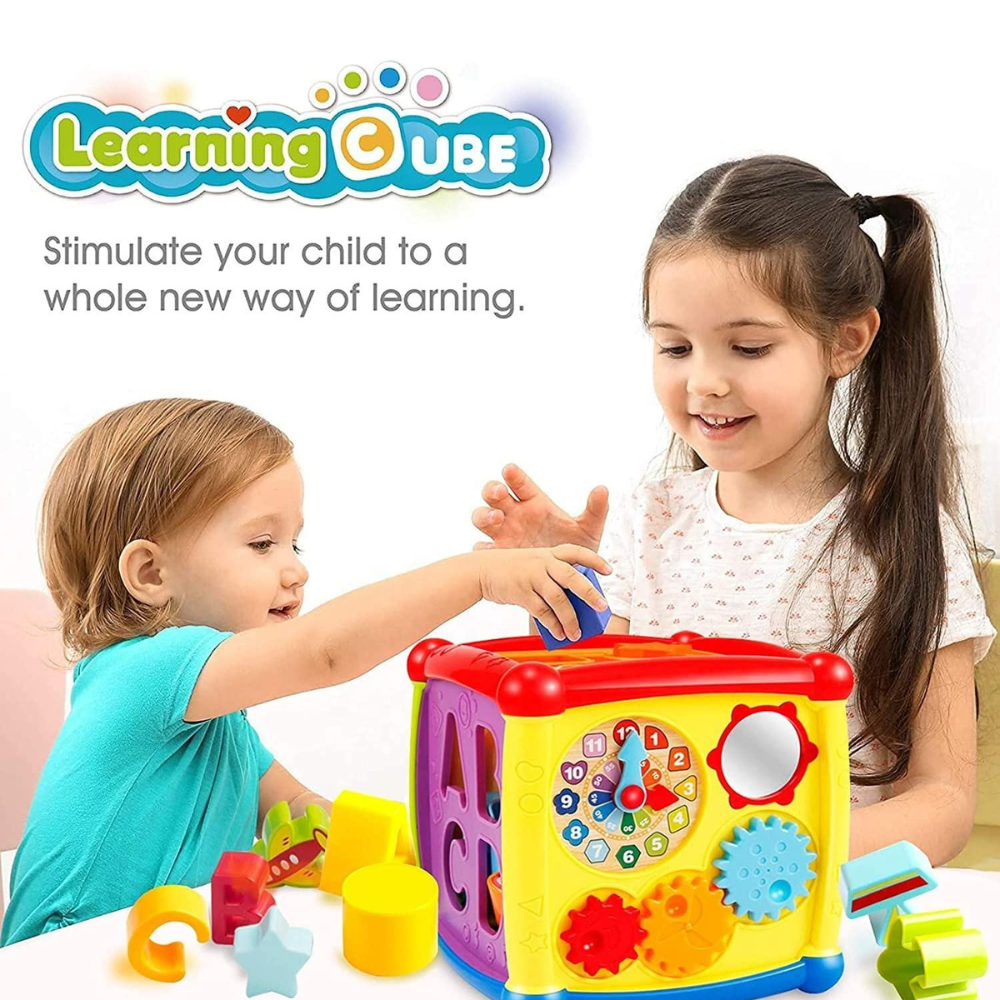 6-in-1 Learning Activity Cube | Early Education Toy