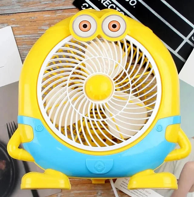 Cute Mini Cartoon Electric & Desk Fan For Children