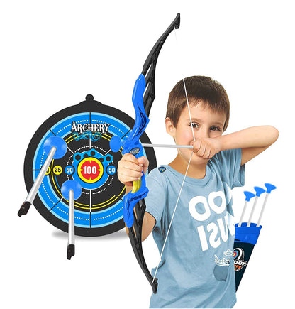 Archery Set for Kids Bow and Arrow Toys for Kids | Outdoor Bow Arrow Dhanush Baan Target Game for Kids