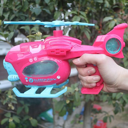 Helicopter Bubble Gun Blower for Toddlers