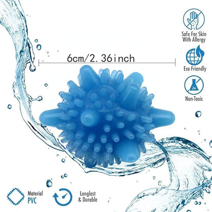 Washer Balls, Reusable Tangle-Free Eco-Friendly Laundry Scrubbing Balls, Solid Colorful Laundry Washing Balls Enhance Your Machine Cleaning Power (4  Pcs)