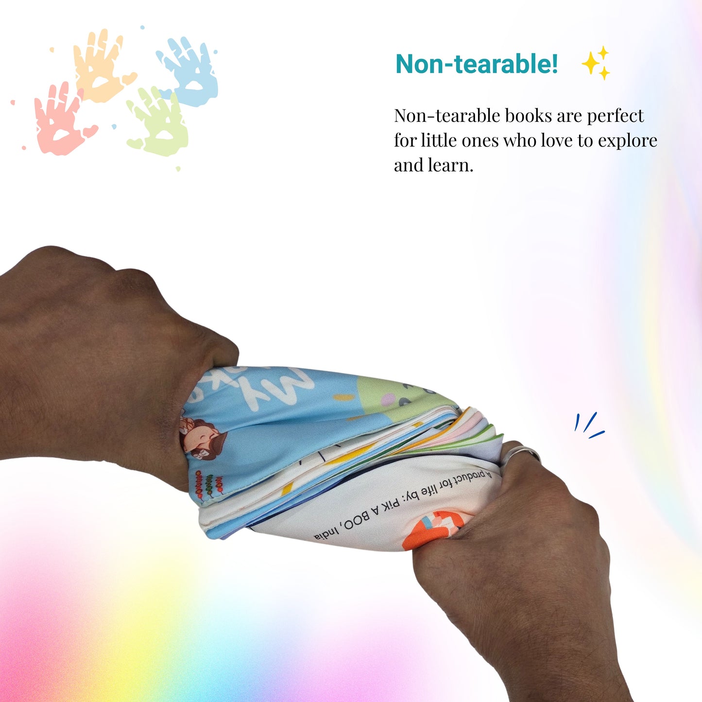 Peek-a-Boo & Shloka Baby Books | Soft Cloth Combo for Early Learning 0-6 Years