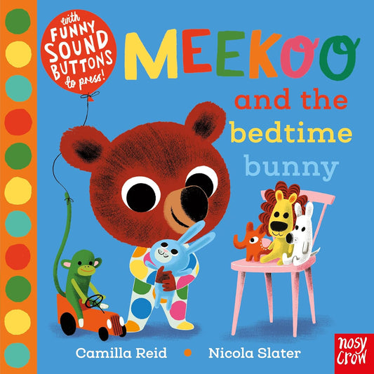 Meekoo and the Bedtime Bunny- Sound Button to Press!