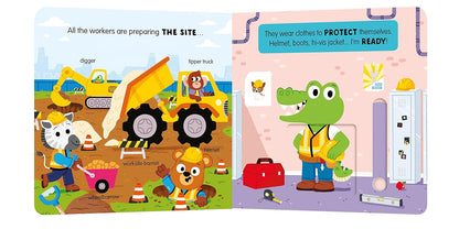 My First Animated Board Book: The Building Site