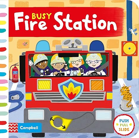 Pre Loved ||  Busy Fire Station ( Busy Books)