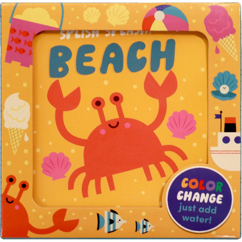 Color Changing Bath Book: My Little Seaside Beach