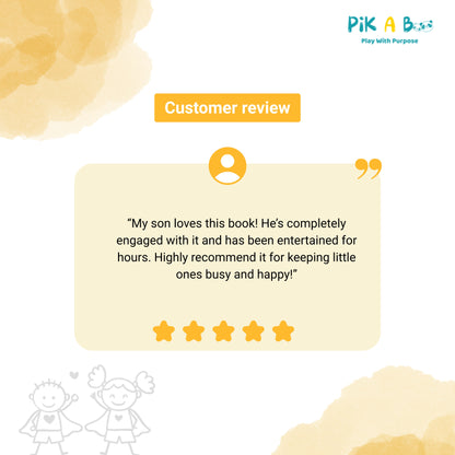 Peek-a-Boo & Shloka Baby Books | Soft Cloth Combo for Early Learning 0-6 Years