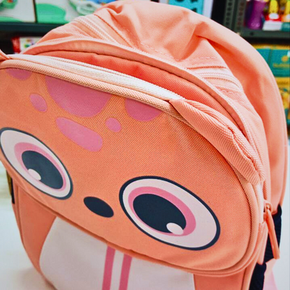 Cute Printed Cat  School Backpack for Kids