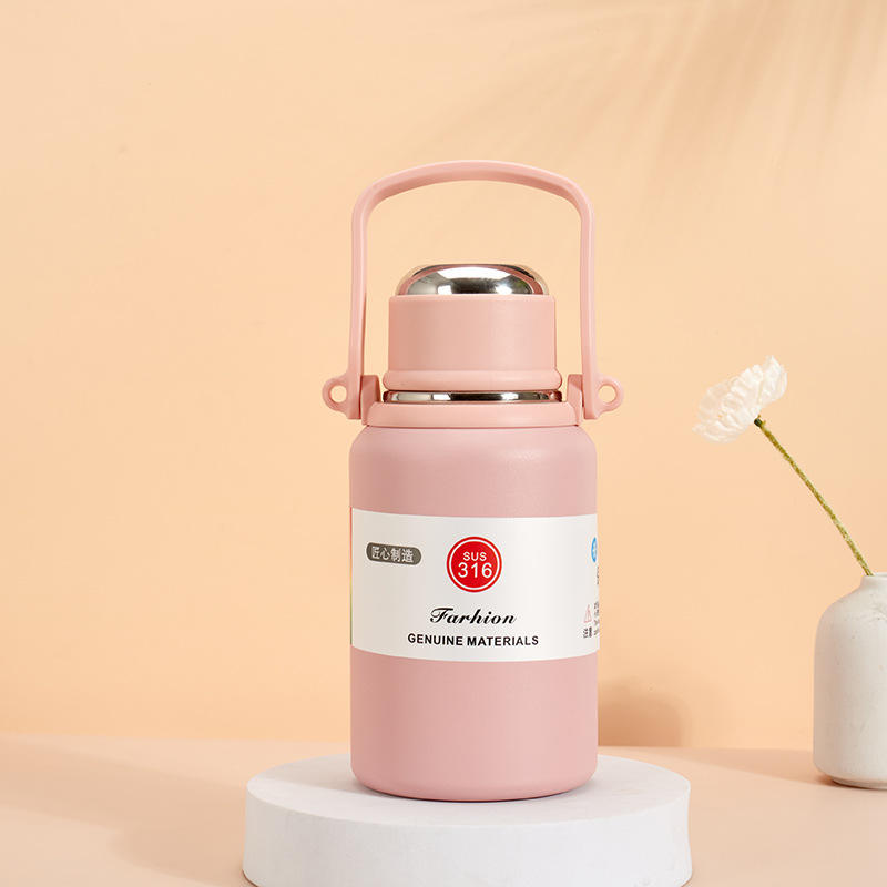 900ml Thermos Flask – Double Wall Insulated Water Bottle (Name to be mentioned on Order Special Instructions on cart page)