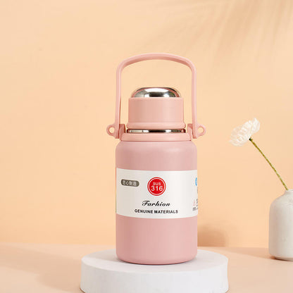 900ml Thermos Flask – Double Wall Insulated Water Bottle (Name to be mentioned on Order Special Instructions on cart page)