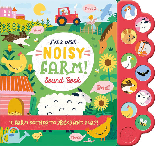 Let'S Visit Noisy Farm! - Sound Book