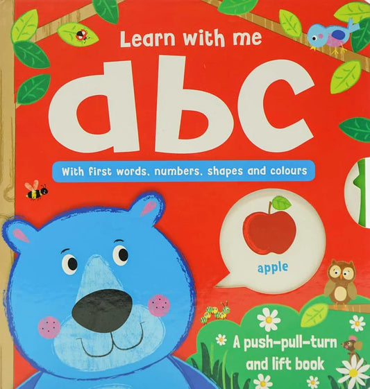 Learn With Me Abc - Push Pull Book