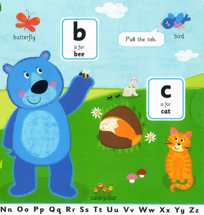 Learn With Me Abc - Push Pull Book