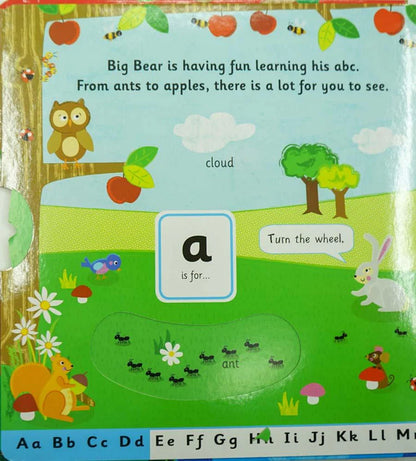 Learn With Me Abc - Push Pull Book