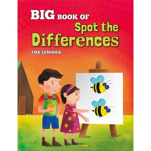 Big Book of Spot the Differences for Juniors: Fun Brain-Building Puzzles for Kids 👀🧩