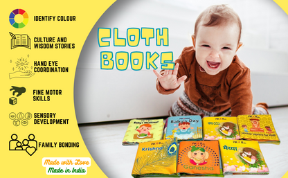 Ganesha PiK A BOO Exclusive Cloth Books