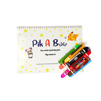 PiK A BOO Dot Activity Book and Marker Pen Set