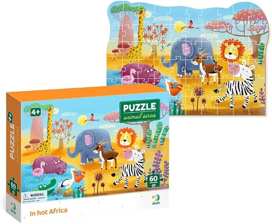 At The Farm – 8 Puzzles | Fun & Educational Jigsaw Set for Kids