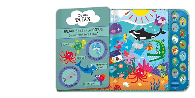 Baby Animals Sound Book – 5 Click | Interactive Learning for Kids