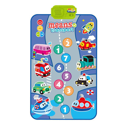 Transport Baby Music Sound Toddler Mat – Piano Touch Play Mat | 18M+ Interactive Toy