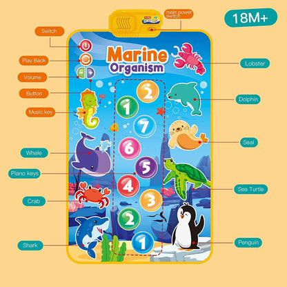 Baby Sensory Floor Piano Mat – Musical Dance Pad Toy