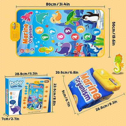 Baby Sensory Floor Piano Mat – Musical Dance Pad Toy