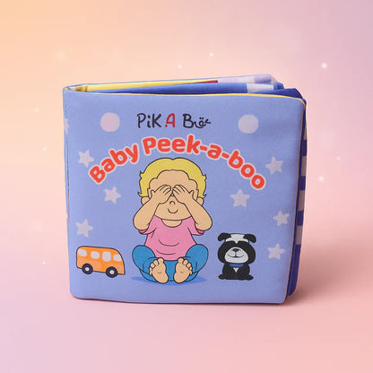 Baby Travel Essentials Kit | Toys & Peek-a-Boo Book