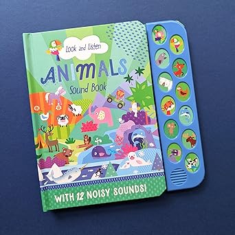 Baby Animals Sound Book – 5 Click | Interactive Learning for Kids