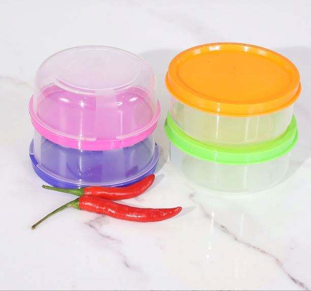 Baby Snack Storage Containers – BPA-Free 6-Box Set with Leakproof Travel Lids