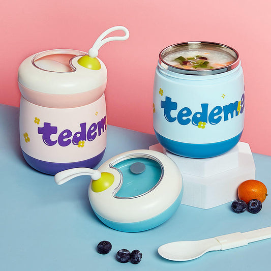 Baby Stainless Steel Soup Container – 450ml Lunch Bento