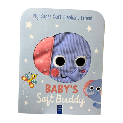 Baby's Soft Buddy Elephant Cloth Book