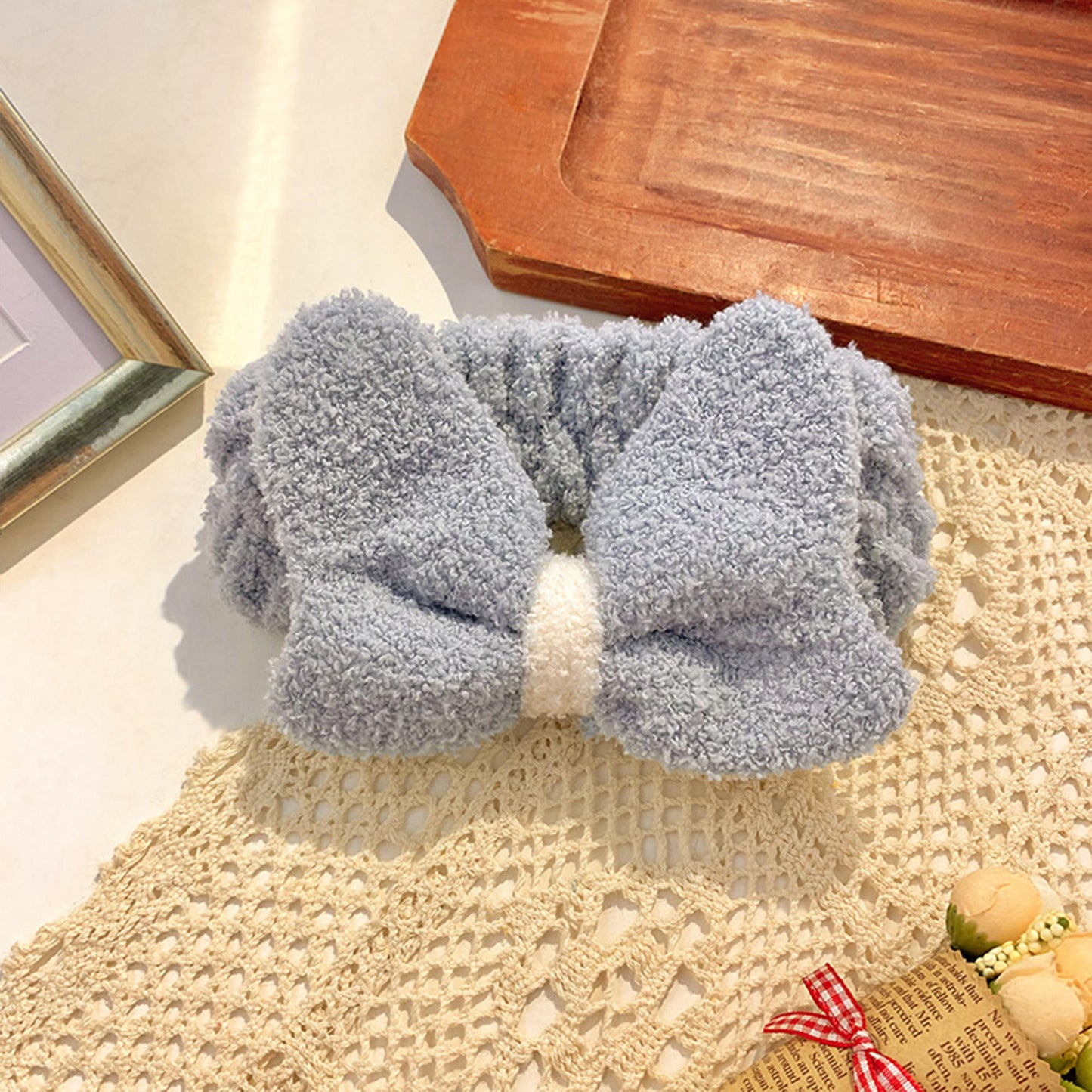 Big Bow Hair Band – Soft & Stylish for Face Washing & Makeup
