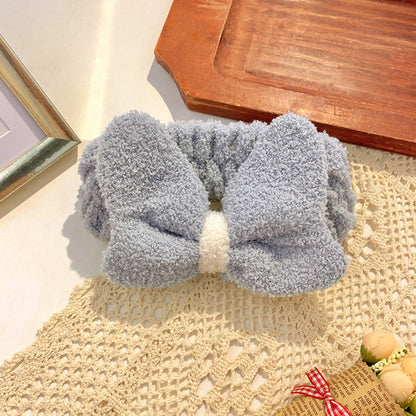 Big Bow Hair Band – Soft & Stylish for Face Washing & Makeup