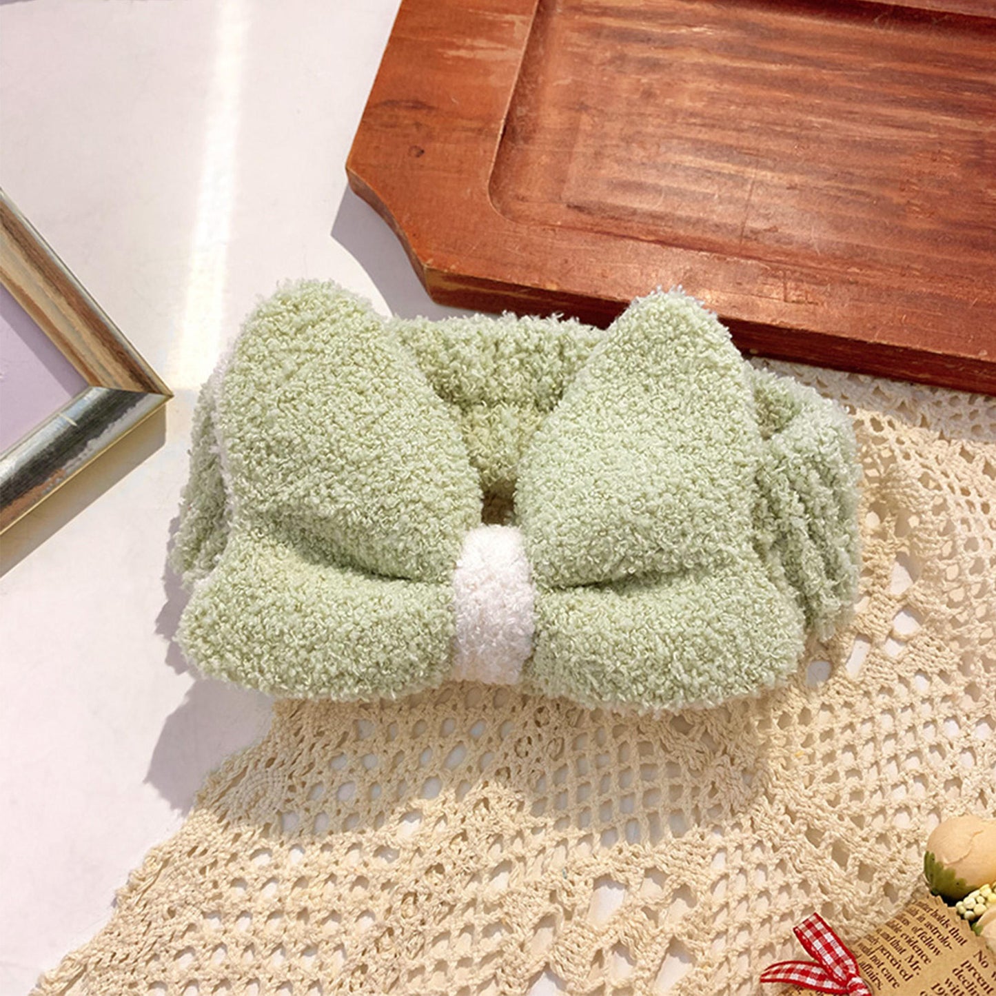 Big Bow Hair Band – Soft & Stylish for Face Washing & Makeup