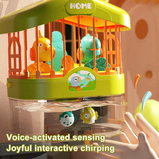 Chulbuli Musical Birdcage Interactive Toy with Lights for Babies Toddlers