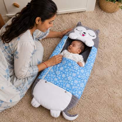 Blanket & Pillow Soft Travel Friendly with Zip