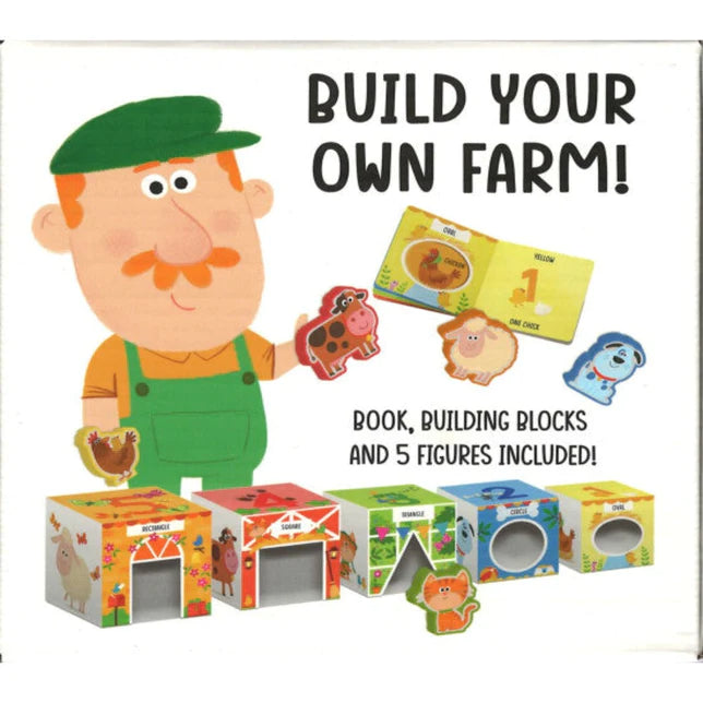 Book and Building Blocks Farm
