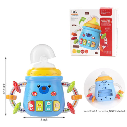 Baby Bottle Machine Toy Music Learning Bilingual Interactive Educational