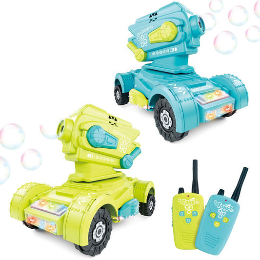 Masti Bubble Rider Tank Toy with Lights, Music & 360° Movement