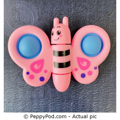 🦋 Fidget Sensory Toy | Stress Relief & Decompression Caterpillar Pendant for Kids & Adults 🎨✨ Any One