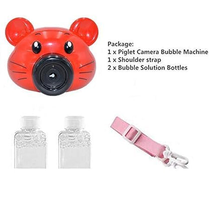 Cartoon Animal Bubble Camera – Automatic Bubble Blower Toy