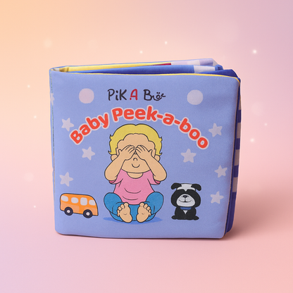 Baby’s Peek a boo Cloth Book – Flap & Crinkle Pages