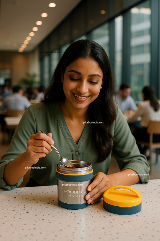 FOODDICT Insulated Baby Food & Snack Jar | Stainless Steel Thermal Container